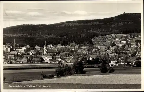 Ak Walddorf Kottmar in der Oberlausitz, Kottmarbaude mit Turm, Inh. L. Feurich