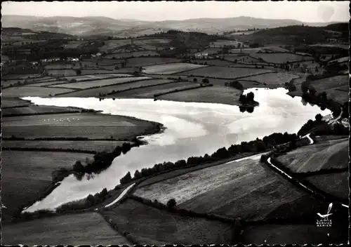 Ak Saint Leger sous Beuvray Saône et Loire, L'Etang de Poissons