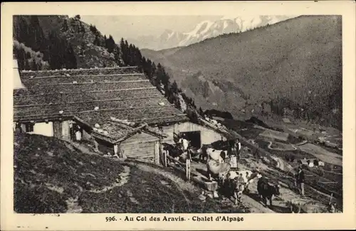 Ak La Clusaz Haute Savoie, Au Col des Aravis, Chalet d'Alpage