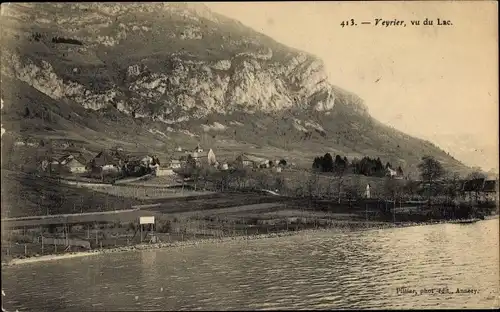Ak Veyrier Haute Savoie, Vu du Lac