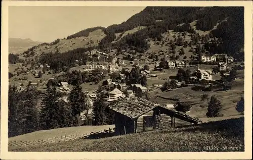 Ak Wengen Kanton Bern, Panorama