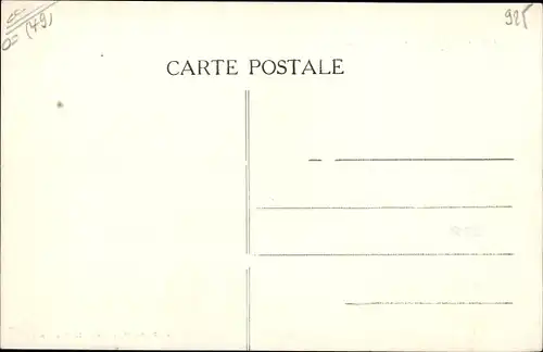 Ak Durtal Maine et Loire, Vue sur le Loir