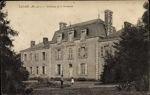 Ak Cande Maine et Loire, Chateau de Briantais