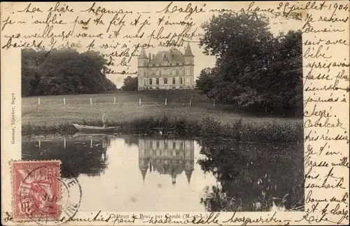 Ak Cande Maine et Loire, Chateau de Bruc