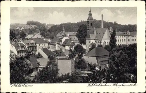 Ak Waldheim in Sachsen, Schlosskirche, Strafanstalt