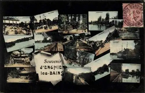 Ak Enghien les Bains Val d’Oise, Ortsansichten