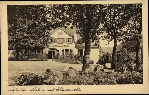 Ak Tiefenstein Görwihl Baden Württemberg, Gasthof zur Post