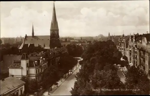 Ak Berlin Wilmersdorf, Wilhelmsaue