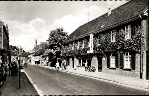 Ak Neukirchen Vluyn am Niederrhein, Hauptstraße, Lederwaren Geschäft