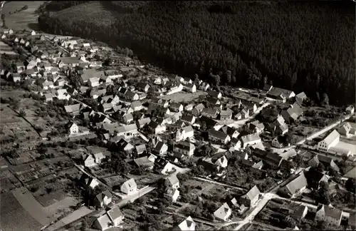 Ak Uschlag Staufenberg in Niedersachsen, Fliegeraufnahme