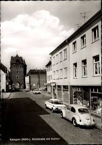 Ak Kempen am Niederrhein, Kuhstraße mit Kuhtor