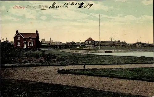 Ak Blyth North East England, Ridley Park