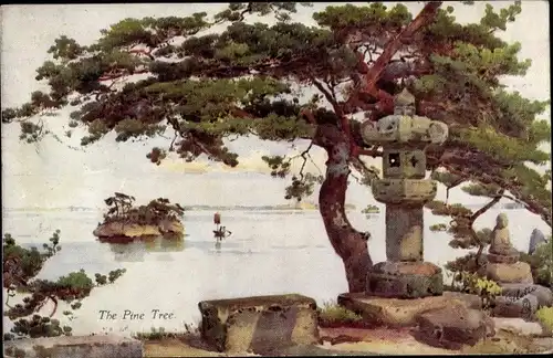 Künstler Ak Japan, The Pine Tree