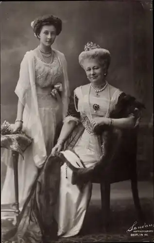 Ak Kaiserin Auguste Viktoria, Prinzessin Victoria Luise von Preußen, Portrait