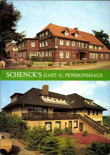 Ak Amelinghausen Lüneburger Heide, Schencks Gasthaus, Pension