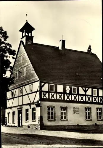 Ak Raum Stollberg im Erzgebirge, Gasthof Grüne Tanne