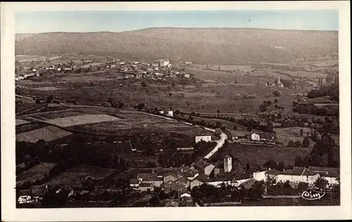 Ak Sainte Cecile la Valouze Saône et Loire, Vue Generale