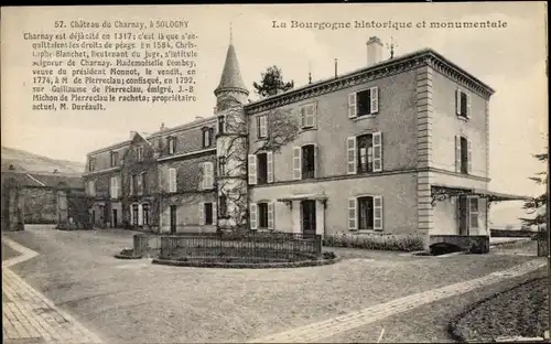 Ak Sologny Saône et Loire, Chateau du Charnay