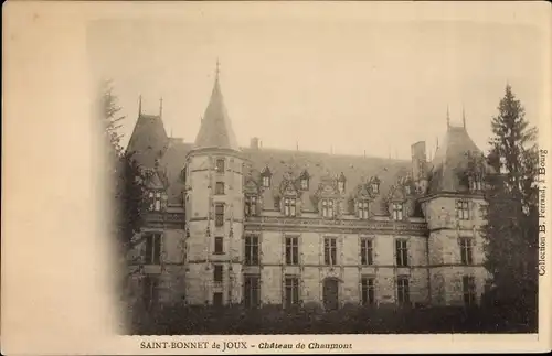 Ak Saint Bonnet de Joux Saône et Loire, Chateau de Chaumont