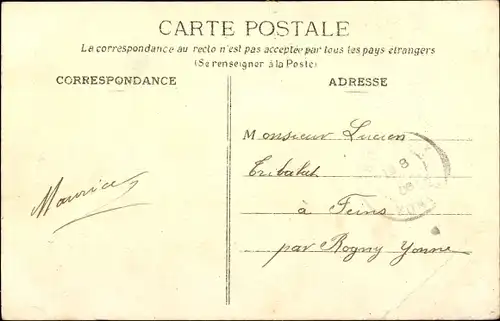 Ak Domont Val d'Oise, L'Eglise