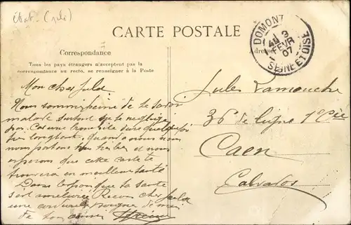 Ak Domont Val d'Oise, Villa Longpré