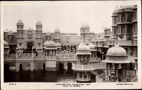 Ak London City England, Japan British Exhibition 1910, Court of Honour