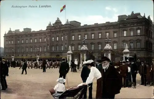Ak London City England, Buckingham Palace
