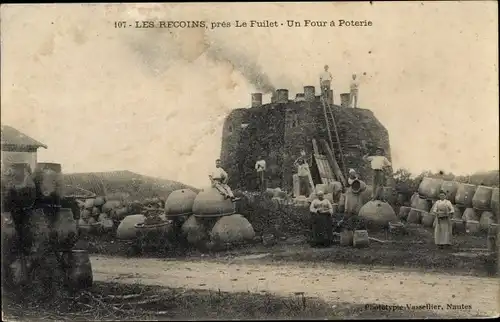 Ak Le Fuilet Maine et Loire, Les Recoins, un Four a Poterie