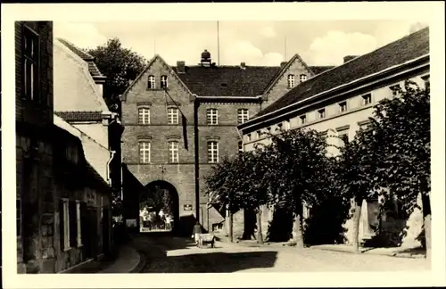 Ak Lübbenau im Spreewald, Topfmarkt