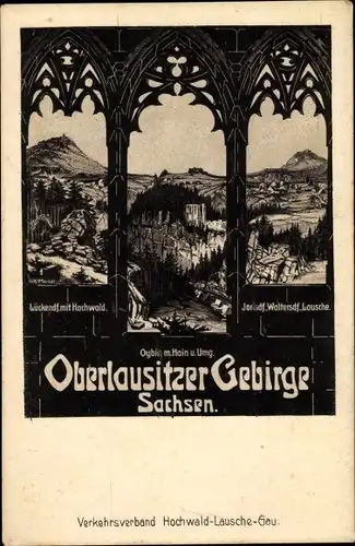 Ak Oybin in der Oberlausitz, Oberlausitzer Gebirge