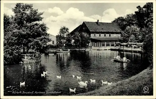 Ak Jonsdorf in Sachsen, Kurhaus Gondelfahrt