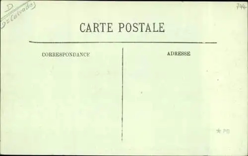 Ak Deauville Calvados, Rues de l'Ecluse et du Casino