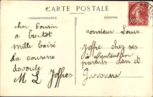 Ak Narbonne Aude, Boulevard Gambetta