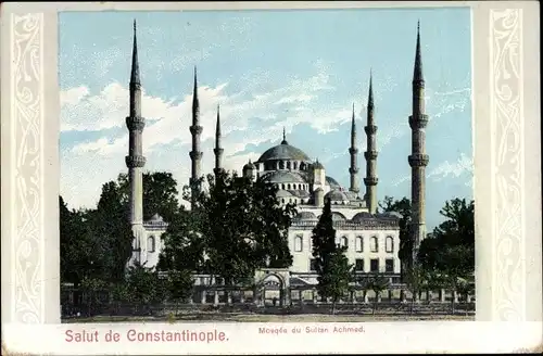 Ak Konstantinopel Istanbul Türkei, Mosquee du Sultan Achmed