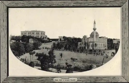 Passepartout Ak Konstantinopel Istanbul Türkei, Palais Yildis, Mosquee Hamidie
