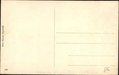 Ak Bayreuth in Oberfranken, Stadtpanorama