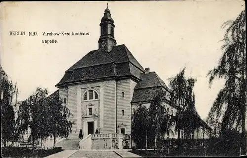 Ak Berlin Wedding, Virchow Krankenhaus, Kapelle