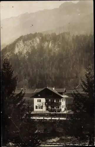 Foto Ak Bischofswiesen Oberbayern, Gasthaus