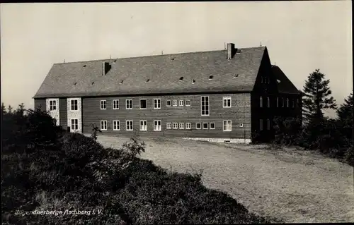 Ak Aschberg Klingenthal im Vogtland Sachsen, Jugendherberge