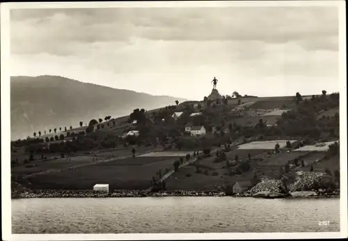 Ak Vangsnes Vik Norwegen, Fritjofstatue