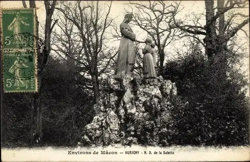 Ak Hurigny Saône et Loire, Notre Dame de la Salette