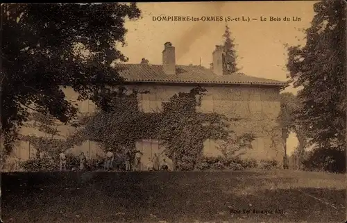 Ak Dompierre les Ormes Saône et Loire, Le Bois du Lin