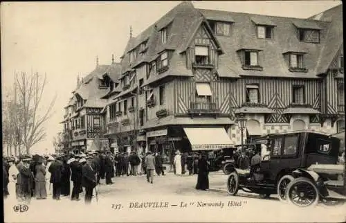 Ak Deauville Calvados, Le Normandy Hotel