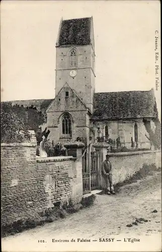 Ak Sassy Calvados, L'Eglise