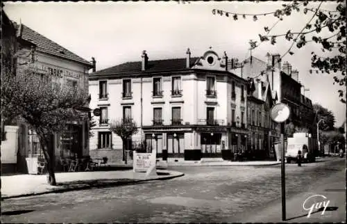 Ak Sannois Val d’Oise, Carrefour Gabriel Péri et  Général de Gaulle