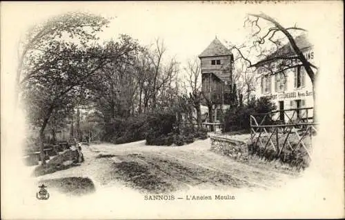 Ak Sannois Val d’Oise, L'Ancien Moulin