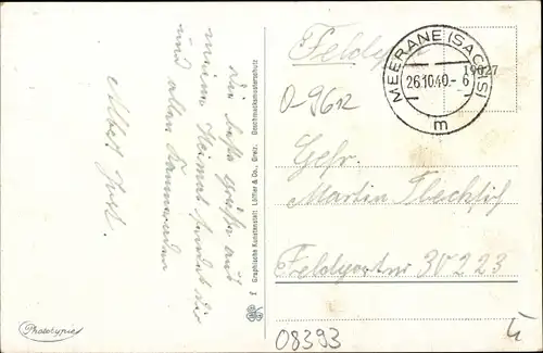 Ak Meerane in Sachsen, Bismarckplatz