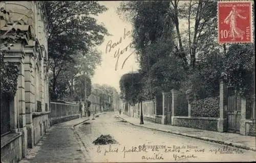 Ak Courbevoie Hauts de Seine, Rue de Bécon