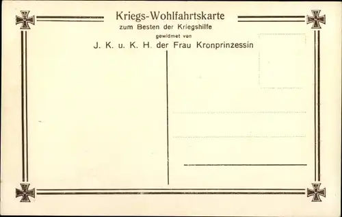 Ak Die Söhne des Kronprinzenpaares in Feldgrau, Wilhelm, Louis Ferdinand, Hubertus, Friedrich