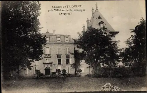 Ak Sainte Croix Aveyron, Chateau de Trioulou